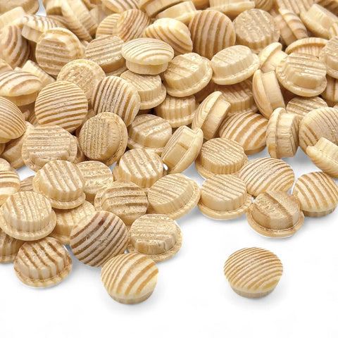 Hunnik 12 mm männipuidust seenekujulisi nuppkorke