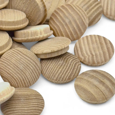 Hunnik 25 mm saarepuidust seenekujulisi nuppkorke