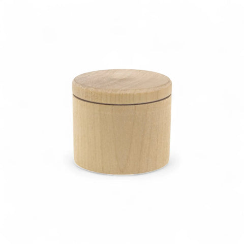 Suletud 50 x 42 mm treitud puidust ehtekarp