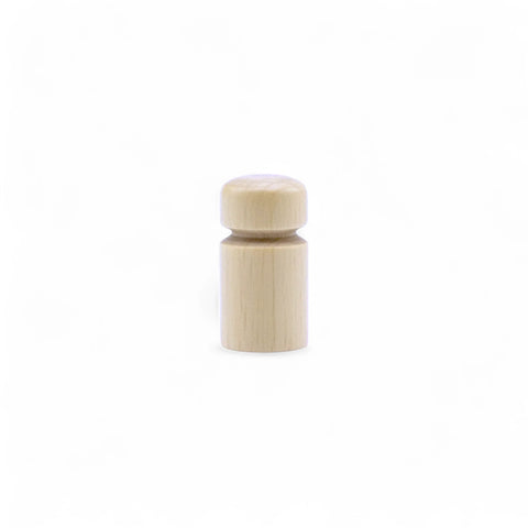 25 mm treitud puidust pulknupp