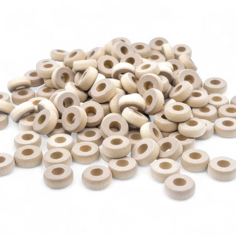 18 mm puidust sõõrikukujulised vaherõngad