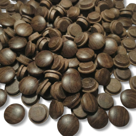 hunnik 10 mm walnut seenekujulised nuppkorgid