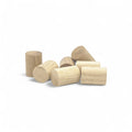 virnastatud 20 × 28 mm tammepuit silindrid