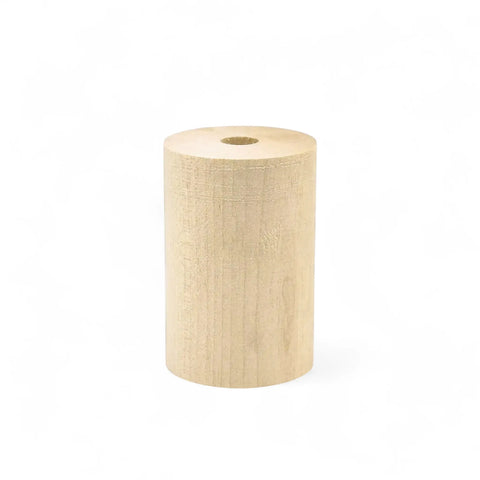 40 × 60 mm puidust silindrid koos hole
