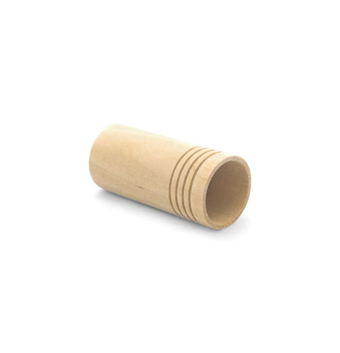30 x 65 mm treitud puidust silindriline anum