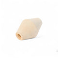 40 x 60 mm treitud puidust double koonused pärlid