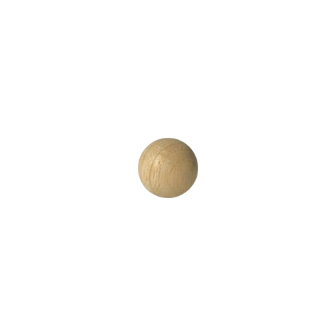 10 mm lihvitud tammepuit kuulid
