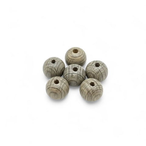 10 mm soo-tammepuust pärlid