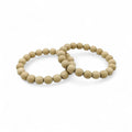 Bracelets -st White tammepuit pärlid