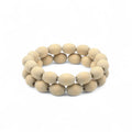 Bracelets -st 10 x 14 mm puidust tünnipärlid