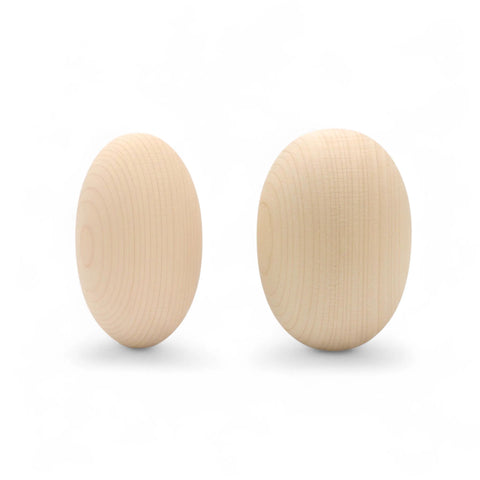 42 ja 50 mm kasepuit munad kujundid Ellipsoid Blocks jaoks comparison