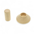 49 x 52 mm puidust coat rack pulgad disassembled into pulgad ja nupud parts