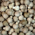 Multiple puidust kuulid nupud koos dowel tenons