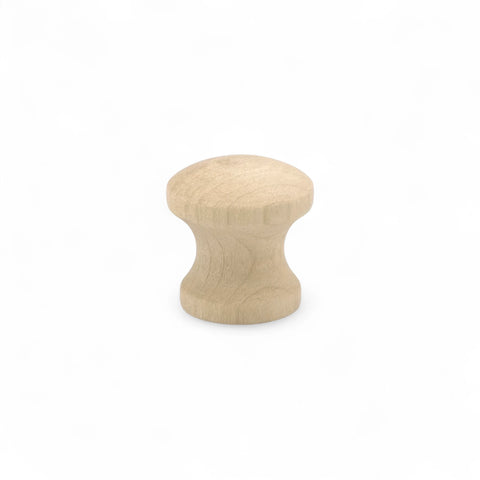 21 mm hourglass treitud puidust mööblinupp