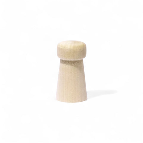 45 mm puidust Sein konks pulgad