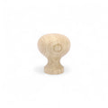 37 mm sale ümar oak puidust mööblinupp