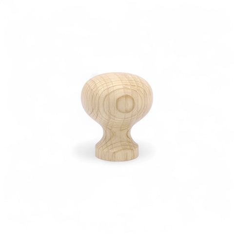 37 mm sale ümar oak puidust mööblinupp