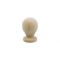 33 mm ümar oak puidust mööblinupp