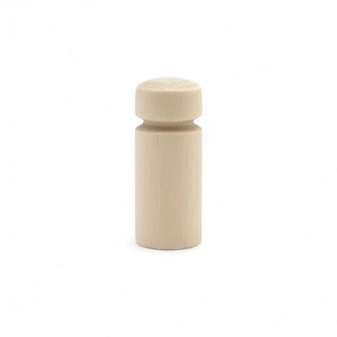 33 mm long treitud puidust pulgad mööblinupp