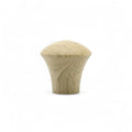 30 mm flared oak puidust mööblinupp
