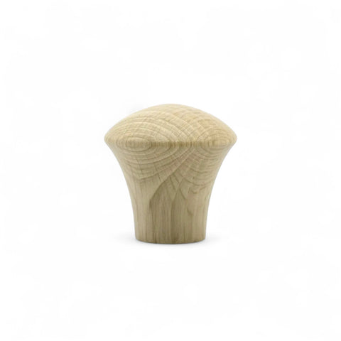 30 mm flared oak puidust mööblinupp