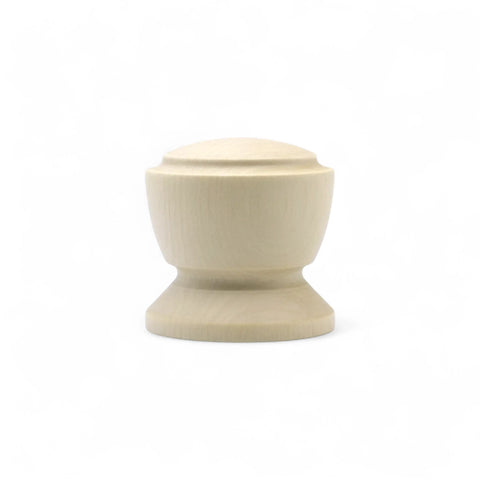 30 mm Dekoratiivne turned birch puidust mööblinupp