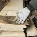 Cut wood blanks prepared jaoks woodturning in töökoda