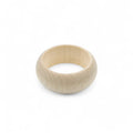36 mm birch puidust salvrätik rõngad