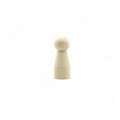 45 mm child turned wood puidust pulknukud