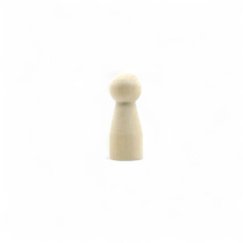45 mm child turned wood puidust pulknukud